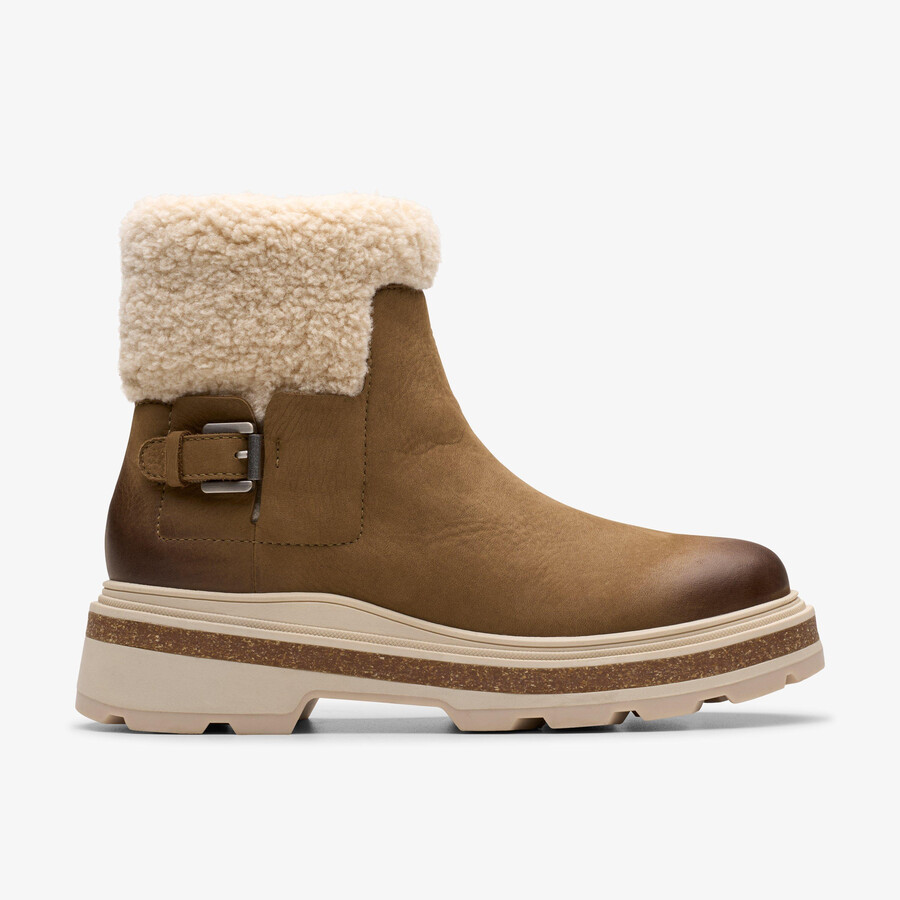 hencroft madi waterproof - donker zand warmgevoerd
