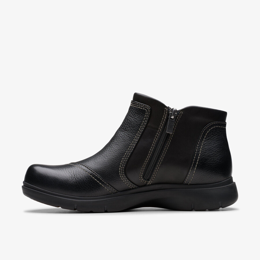 certina joy - zwart leer