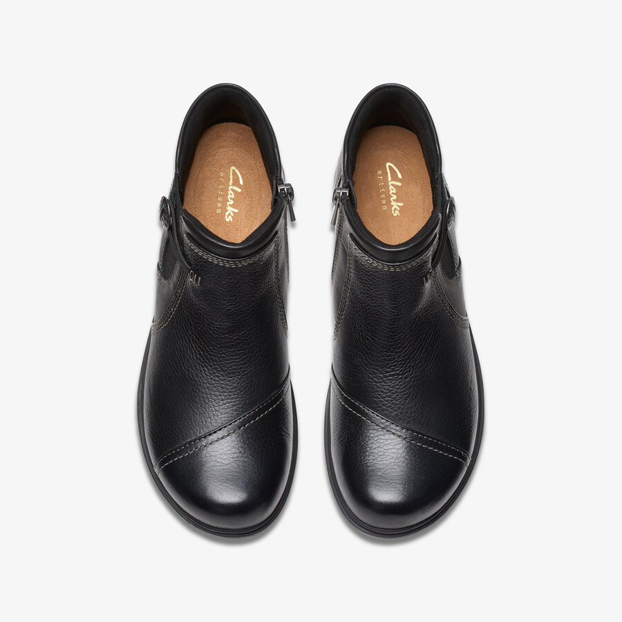 certina joy - zwart leer