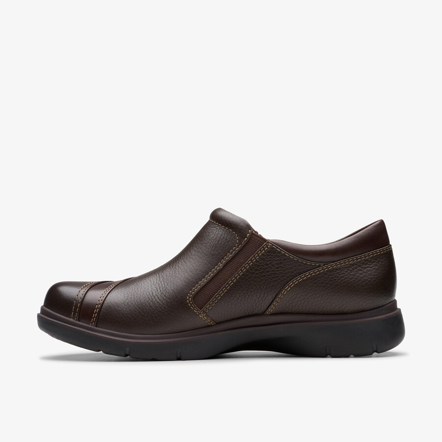 certina pure - donkerbruin leer