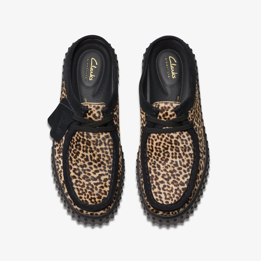 torhill mule - luipaardprint
