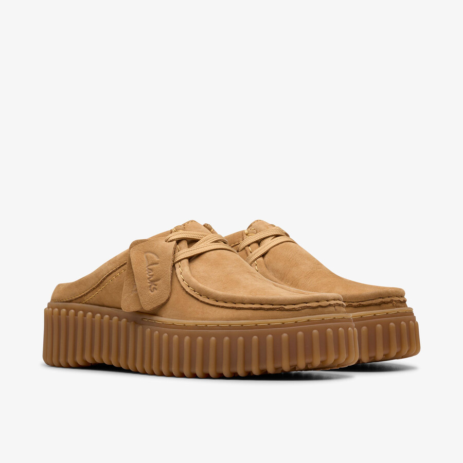 torhill mule - lichtbruin nubuck