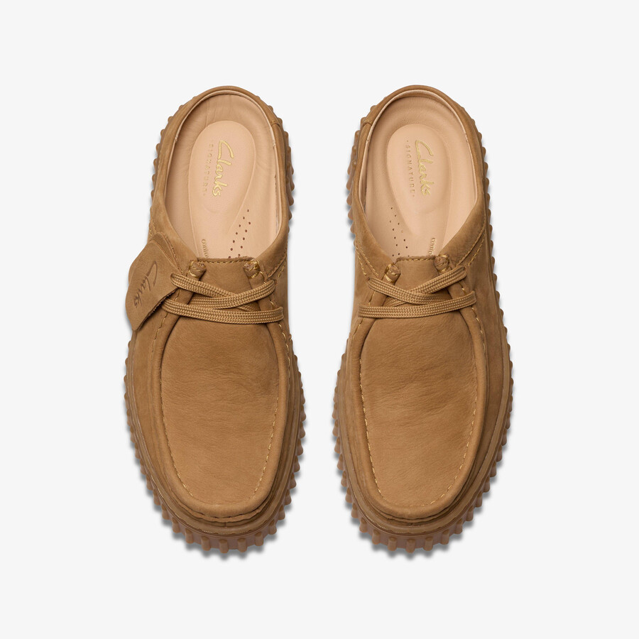 torhill mule - lichtbruin nubuck