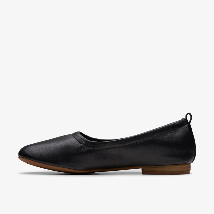 fawna soft - zwart leer