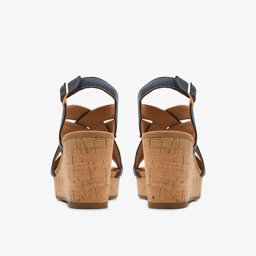 sabina sling - marineblauw nubuck