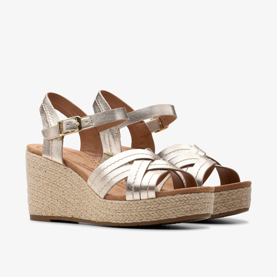 sabina strap - champagne