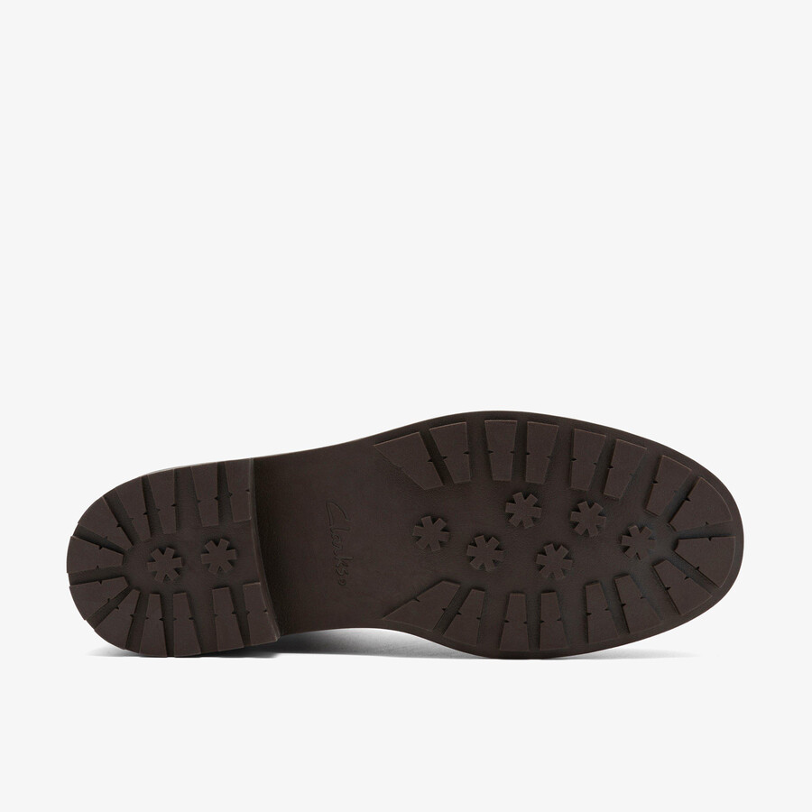 orinoco 3 top - walnootkleurig leer