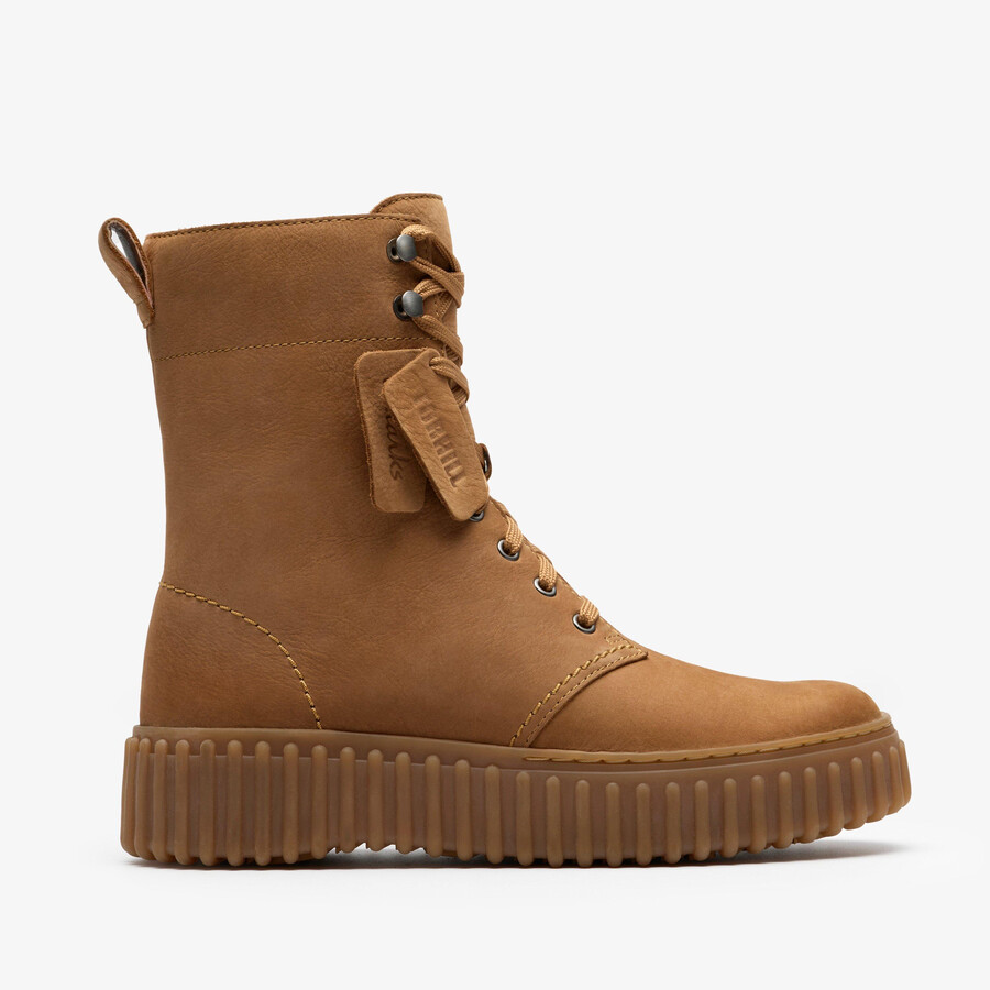 torhill-stijl - lichtbruin nubuck