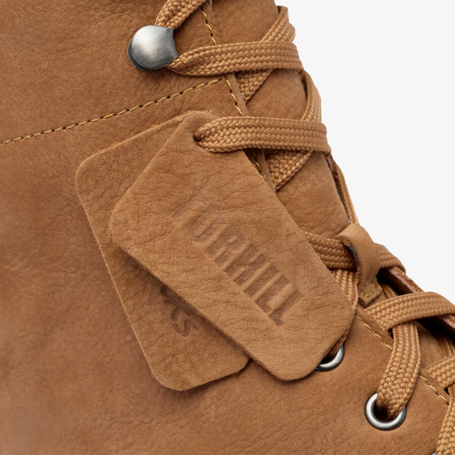 torhill-stijl - lichtbruin nubuck