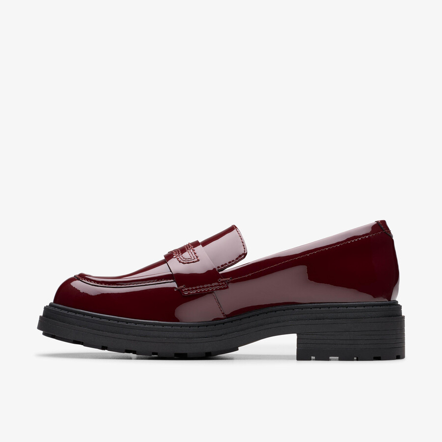 orinoco 3 edge - bourgondisch lakleer