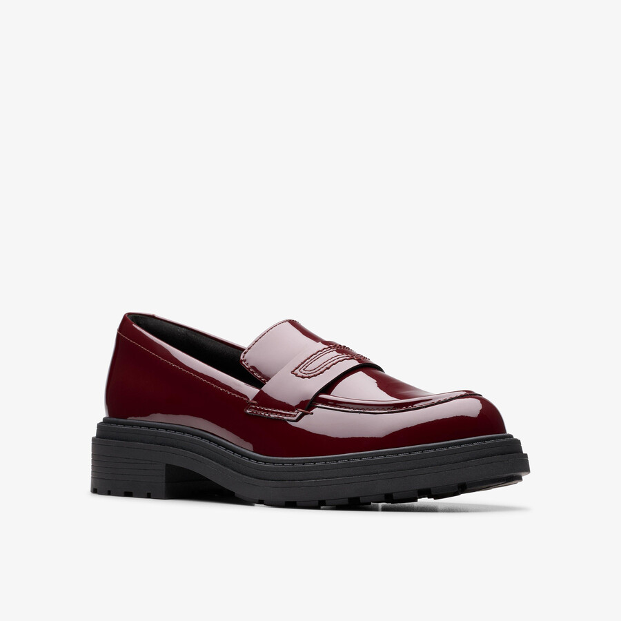 orinoco 3 edge - bourgondisch lakleer