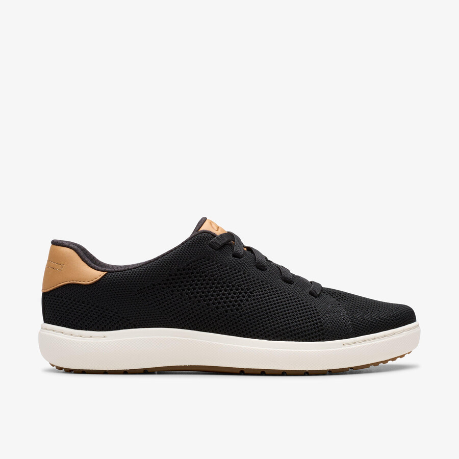 nalle walk - zwarte gebreide stof
