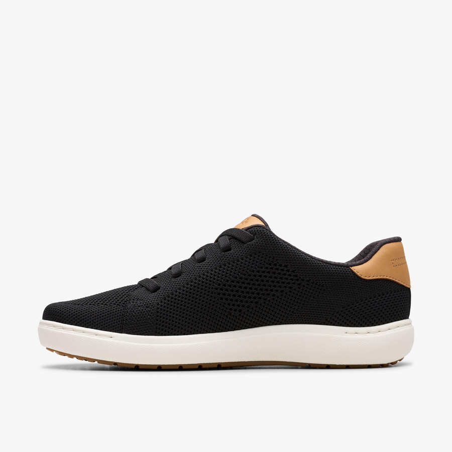 nalle walk - zwarte gebreide stof