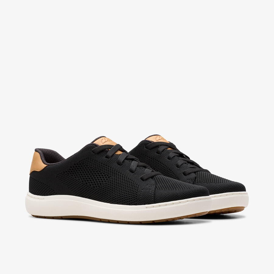 nalle walk - zwarte gebreide stof