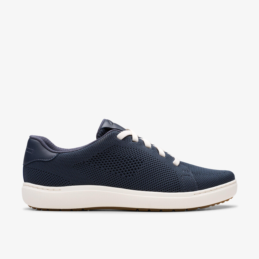 nalle walk - marineblauwe gebreide stof