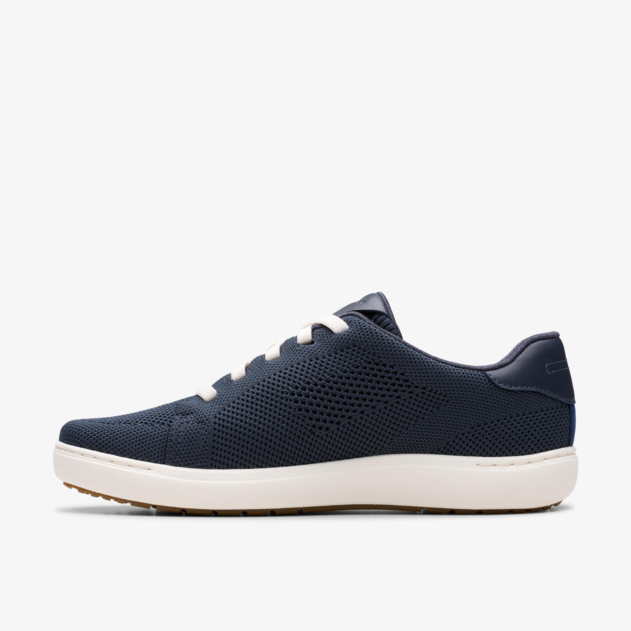 nalle walk - marineblauwe gebreide stof