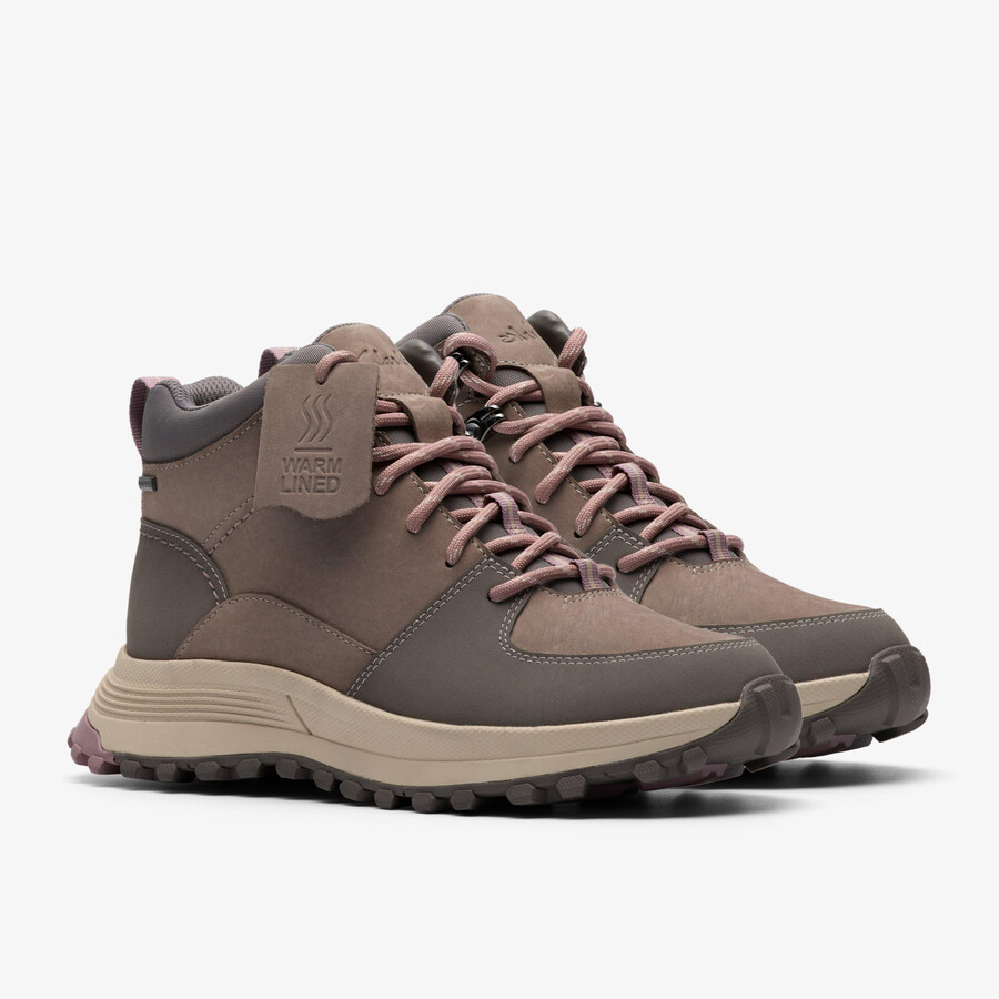 atl trek boot gore-tex - grijs met warme voering