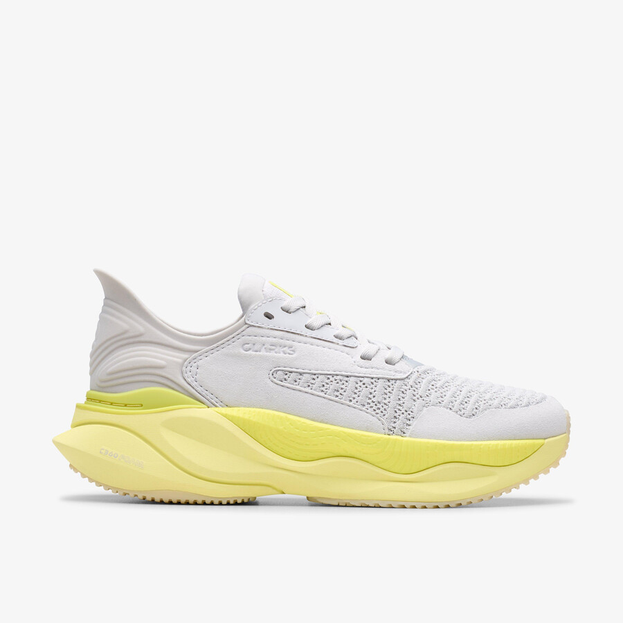 clarks pace - lime combinatie