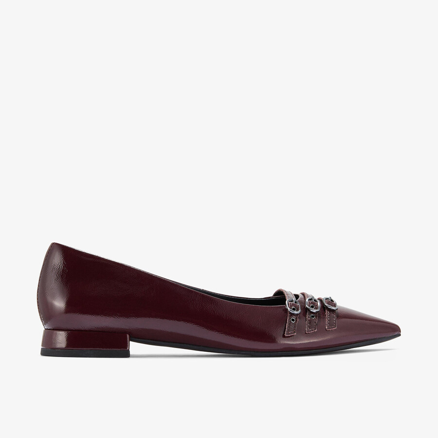 sensa 15 riem - bordeauxrood patent