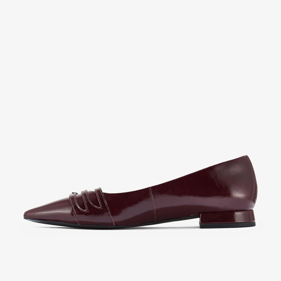 sensa 15 riem - bordeauxrood patent
