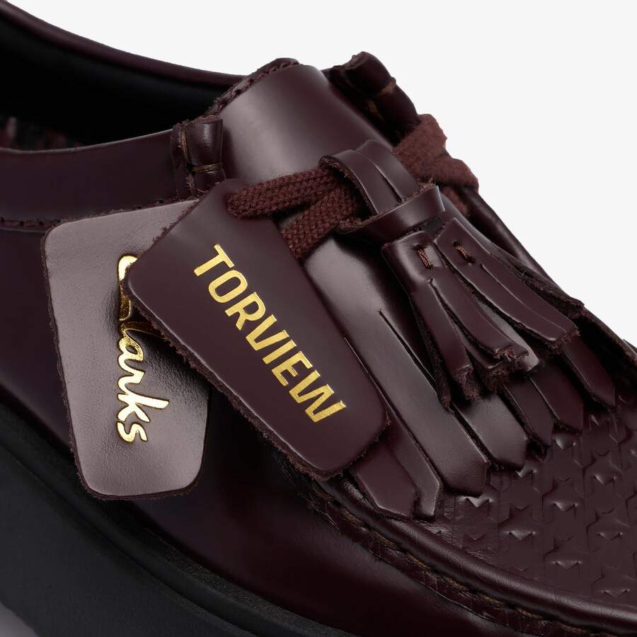 torview w - paars druivenleer