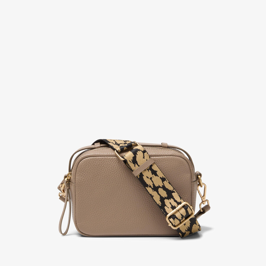 camera cross - pebble leather