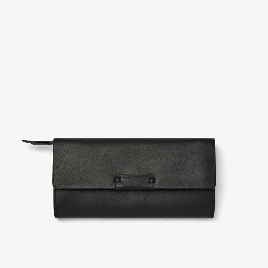 handtas voor dames - zwart leer