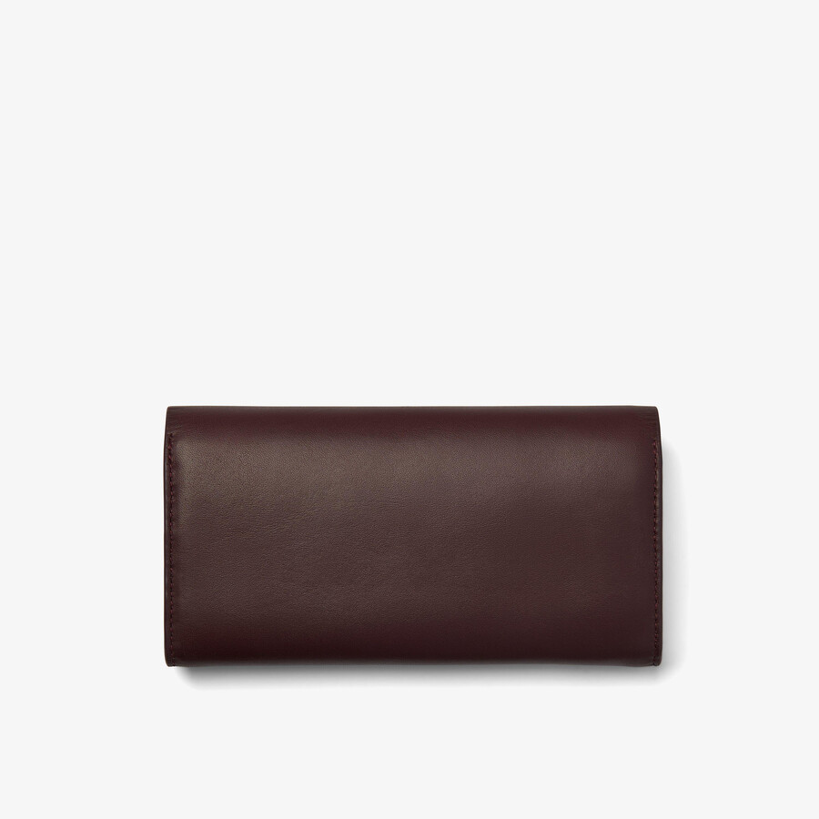 handtas voor dames - bordeauxrood leer