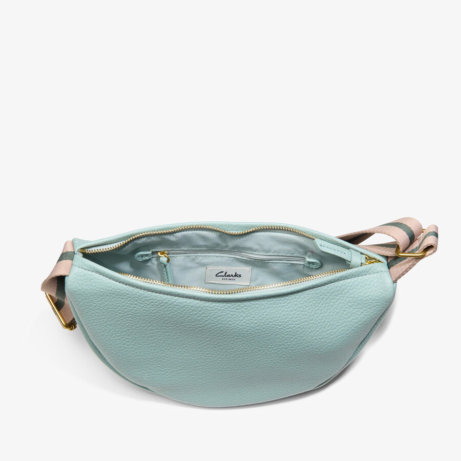 crescent sling - aqua combinatie