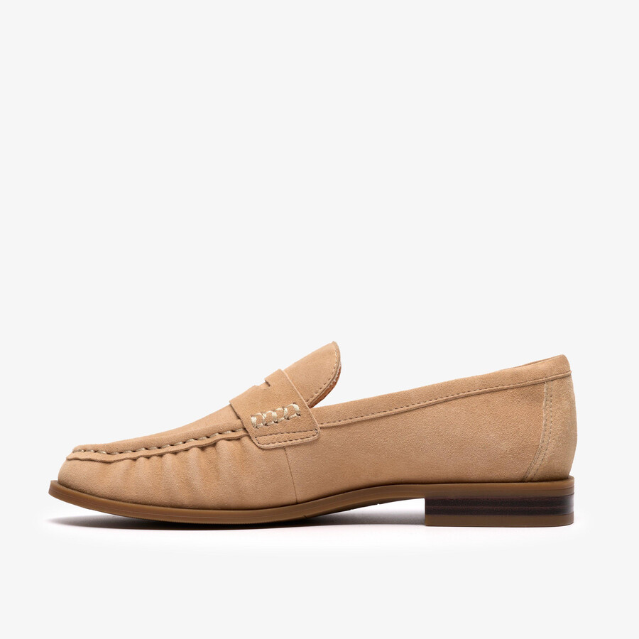 alixea walk - warm sand suede