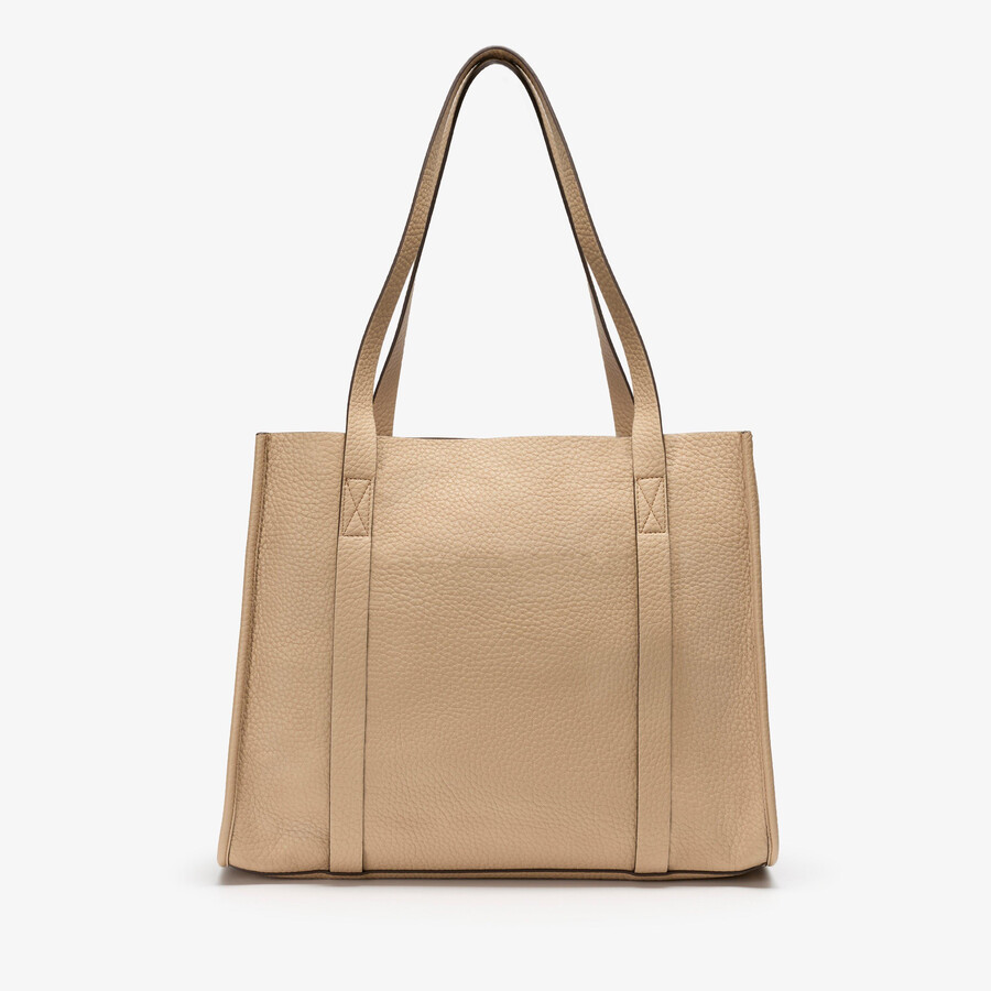 shopper tote - beige