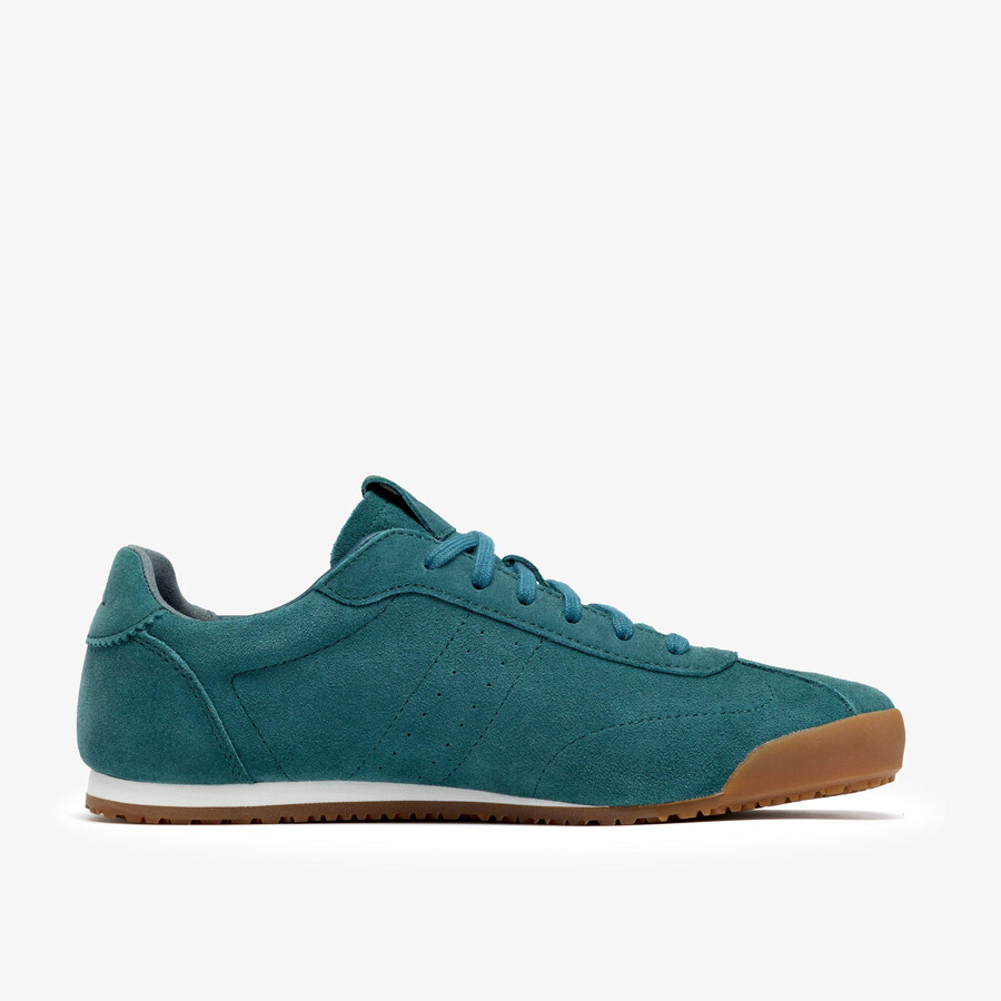 moritz lo - teal suede