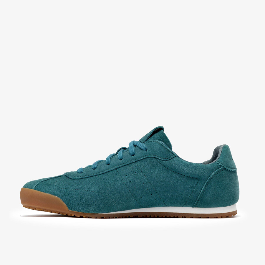 moritz lo - teal suede