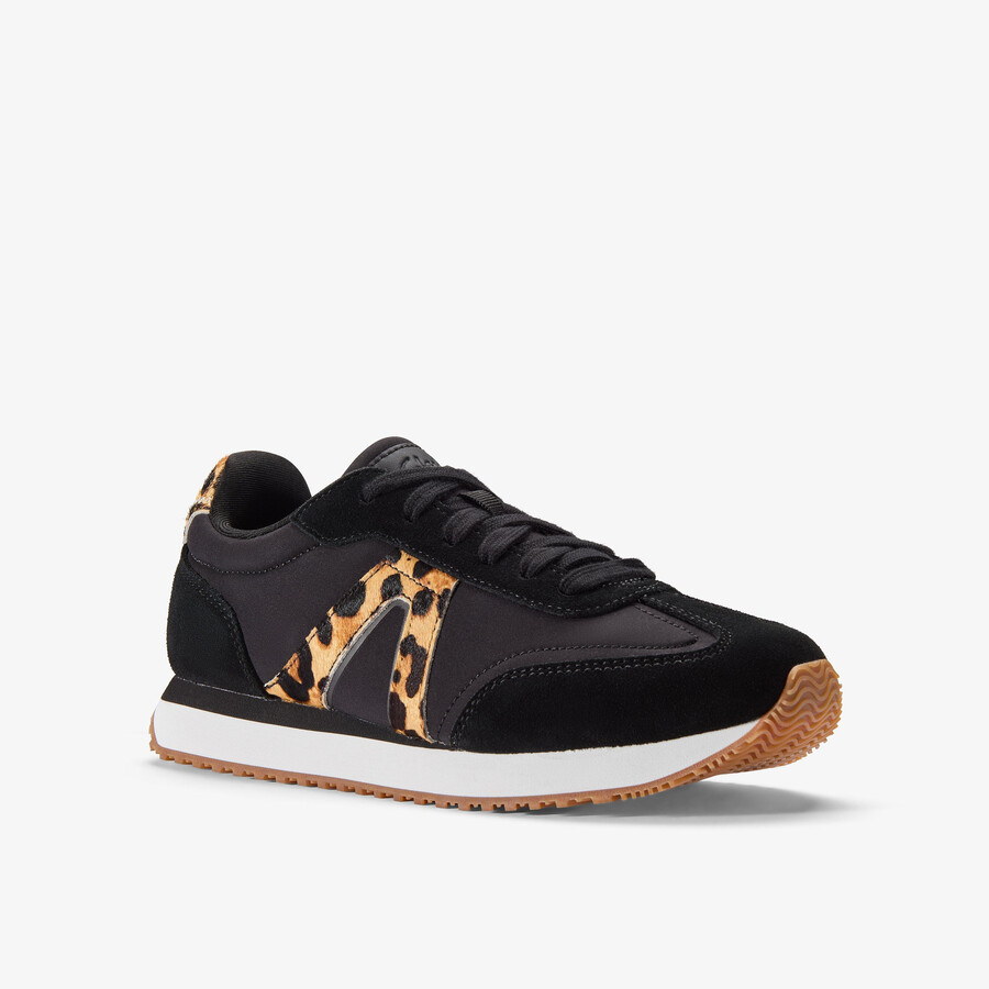 calo run - combinatie met luipaardprint